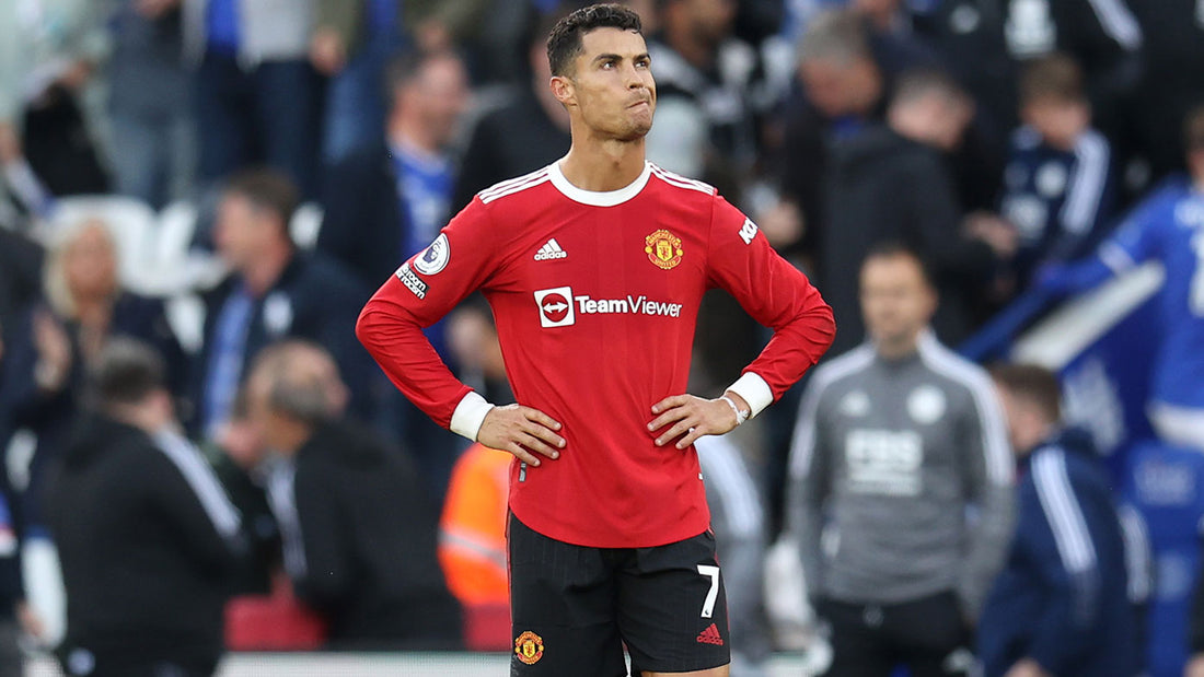 Cristiano Ronaldo disappointed with Manchester United's 4-2 loss against Leicester in the Premier League