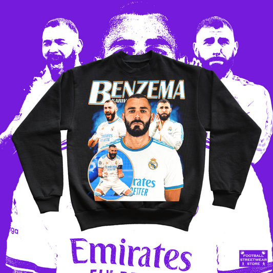 Karim Benzima REAL MADRID - CREW NECK