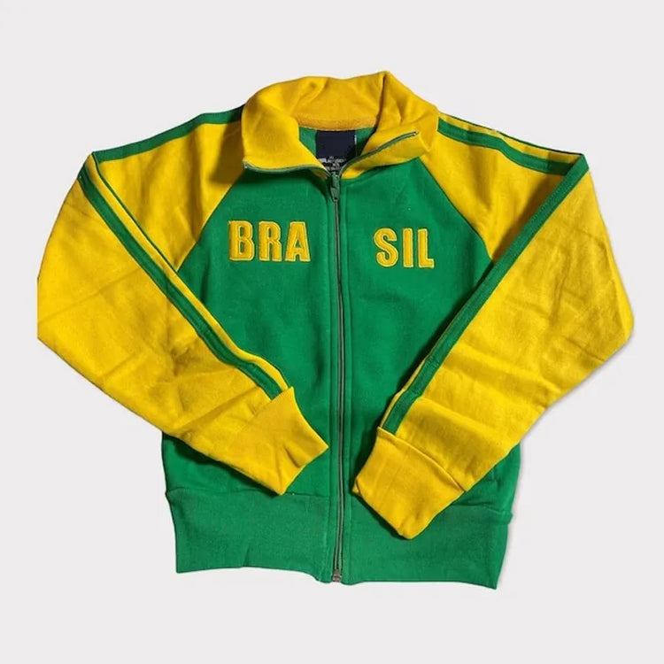 Brazil Jacket  Gothic Oversized Patchwork