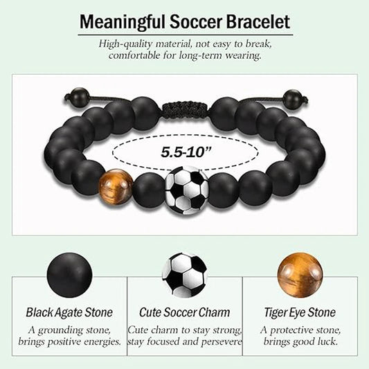 Golden Boy -  Soccer Football Bracelet Gifts