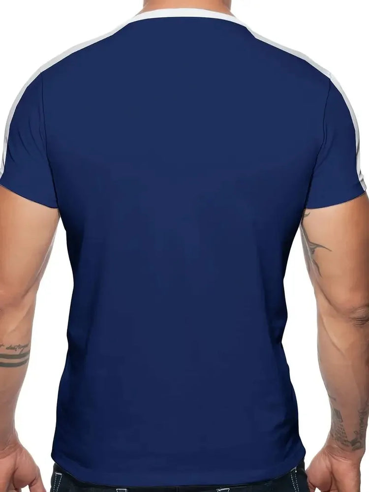 Brazilian Style Casual Men's Short Sleeve