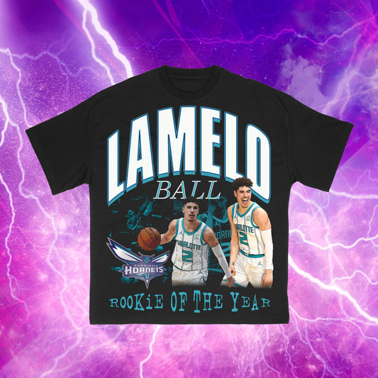LaMelo Ball Charlotte Hornets - Retro TEE